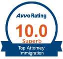 Avvo Rating- Top Attorney Immigration