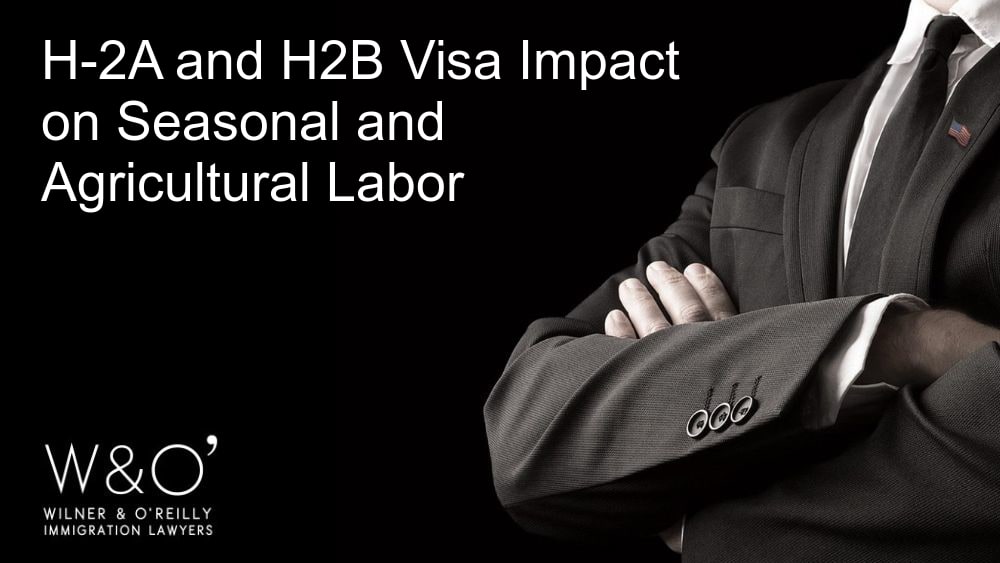 H-2A and H2B Visa