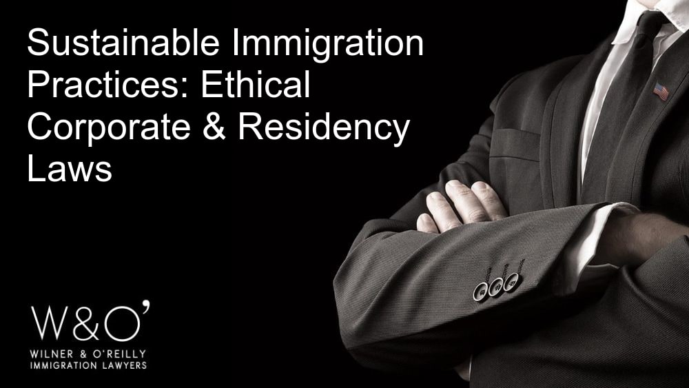 Sustainable Immigration Practices