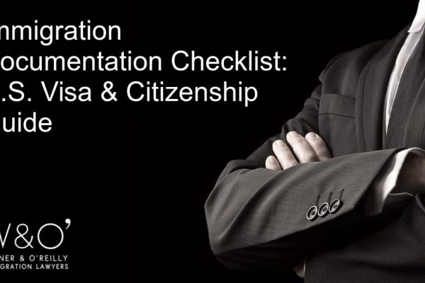 Immigration documentation checklist
