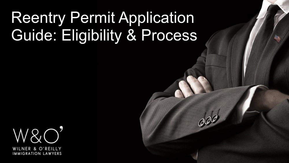 Reentry permit application