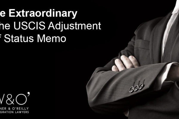 USCIS Adjustment of Status Memo: