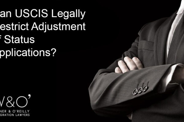 Can USCIS Legally Restrict Adjustment of Status Applications