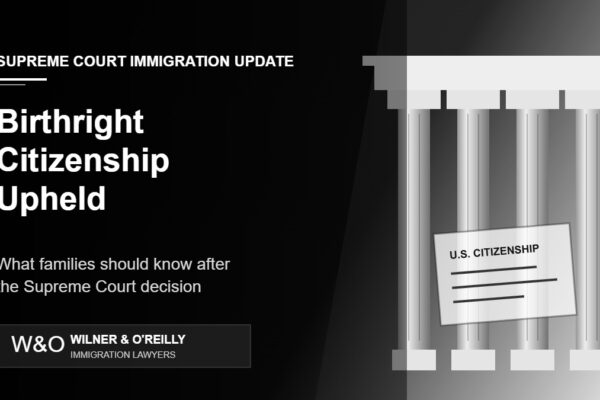 Supreme Court birthright citizenship immigration update