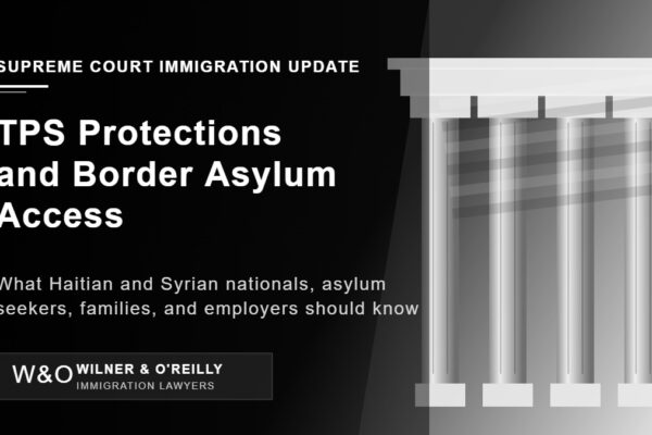 Supreme Court immigration update on TPS protections and border asylum access